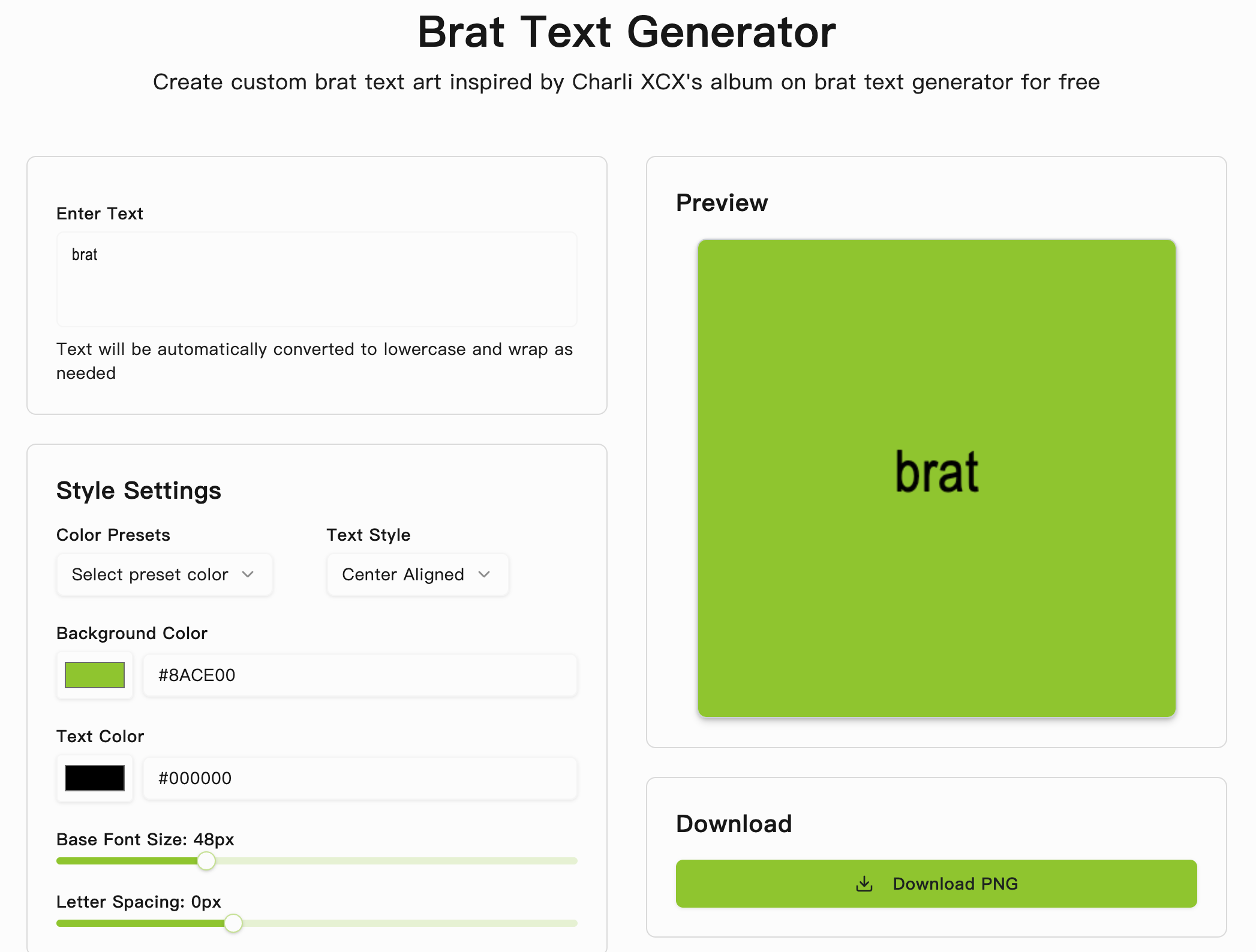 How to Use Brat Generator: Create Personalized Brat-Style Images