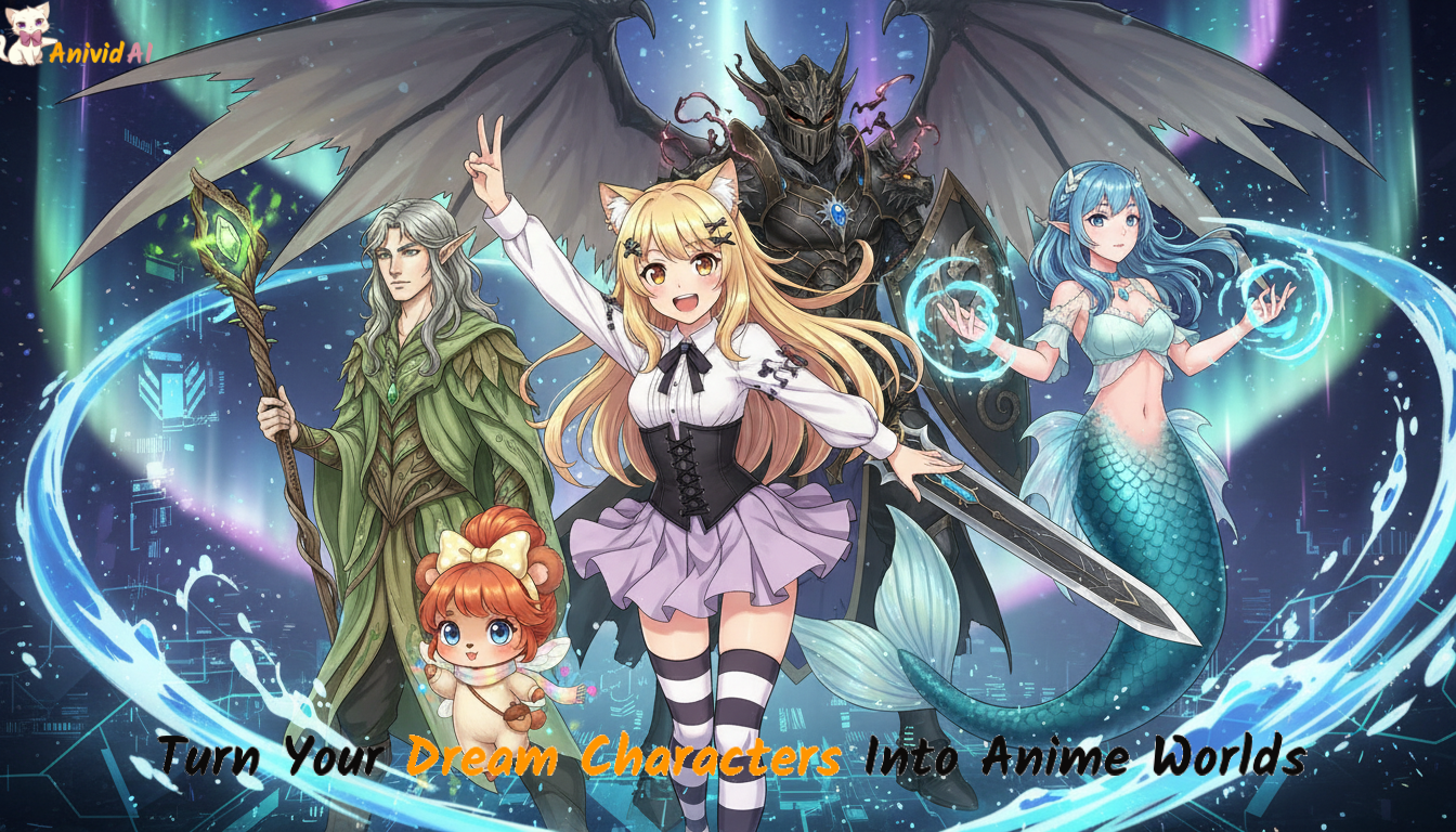 Building Your Anime Universe: How AnividAI is Revolutionizing Character Creation with AI