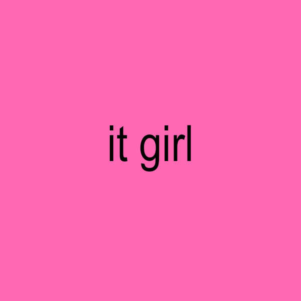 Brat generator example - it girl pink large
